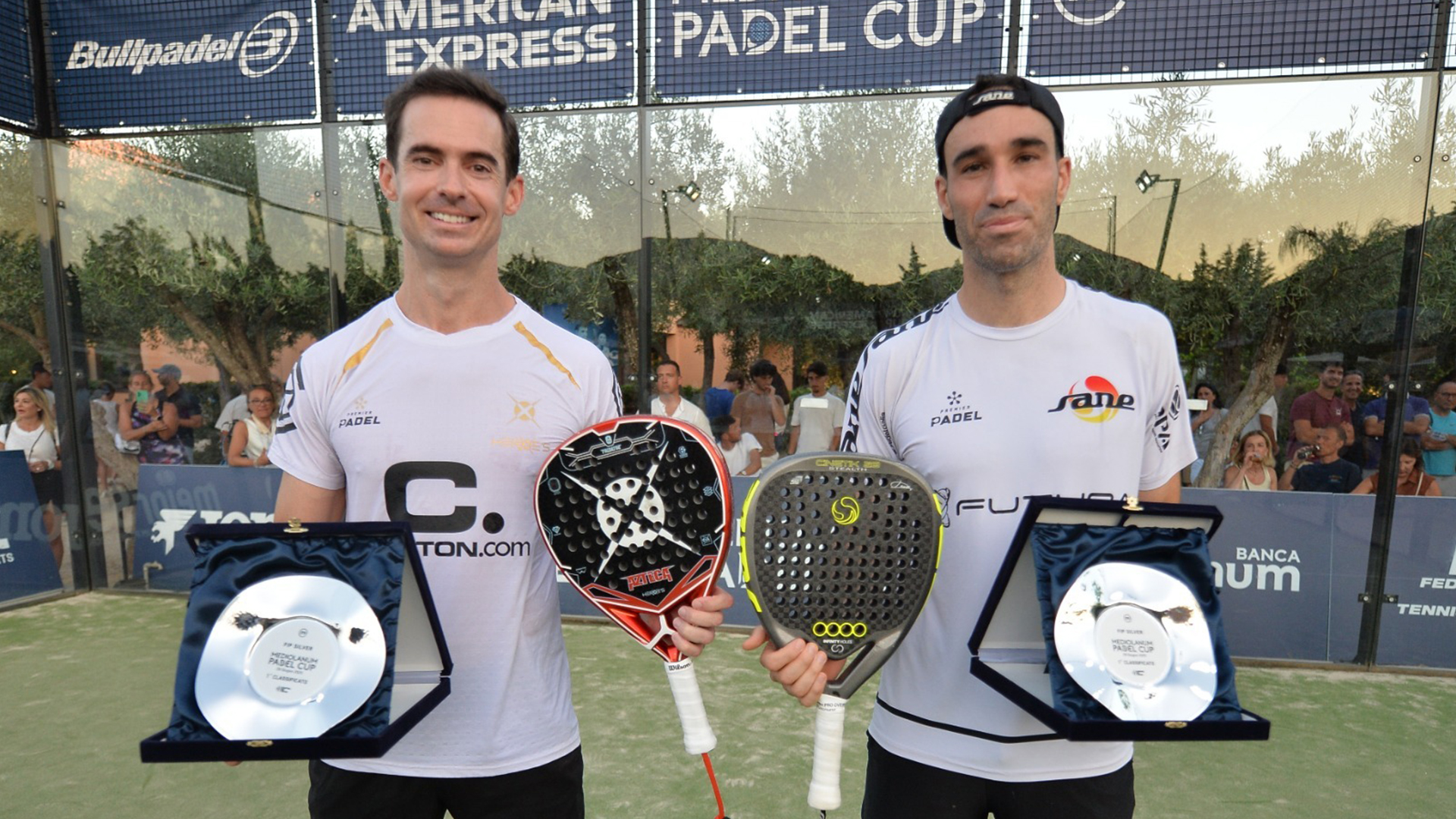 MEDIOLANUM PADEL CUP, RUBIO E RUIZ I RE DI PALERMO SPETTACOLO DAL POZZO-ORTIZ, E’ TRIONFO SULLE SUPER SPAGNOLE